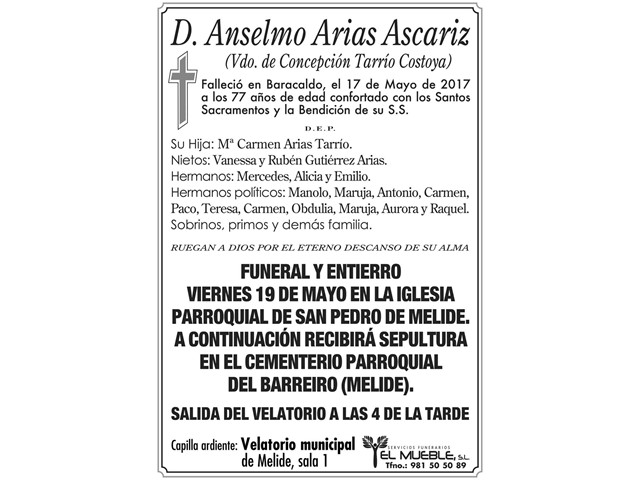 ANSELMO ARIAS ACARIZ