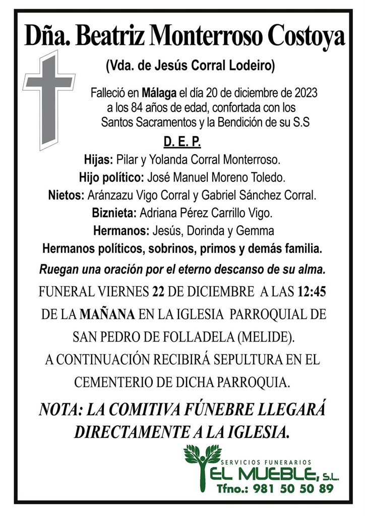 BEATRIZ MONTERROSO COSTOYA