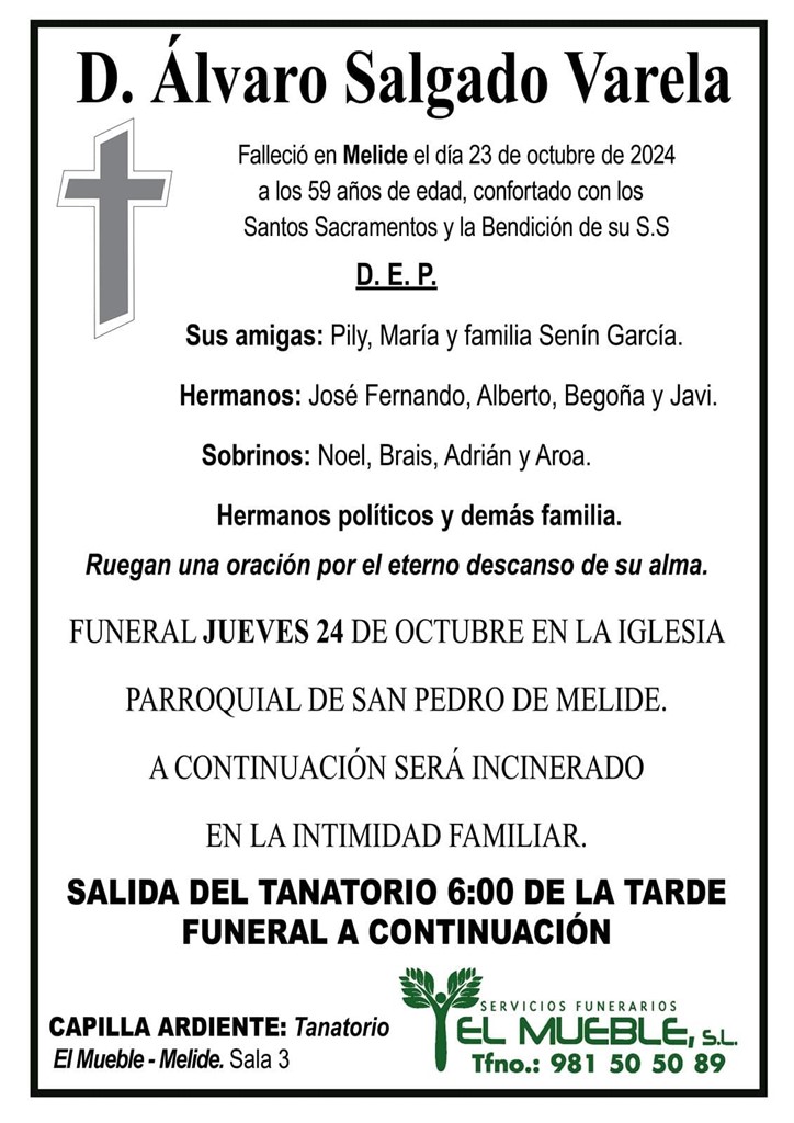 D. ÁLVARO SALGADO VARELA.