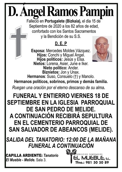D. ÁNGEL RAMOS PAMPIN.