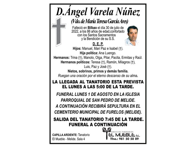 D. ÁNGEL VARELA NÚÑEZ.