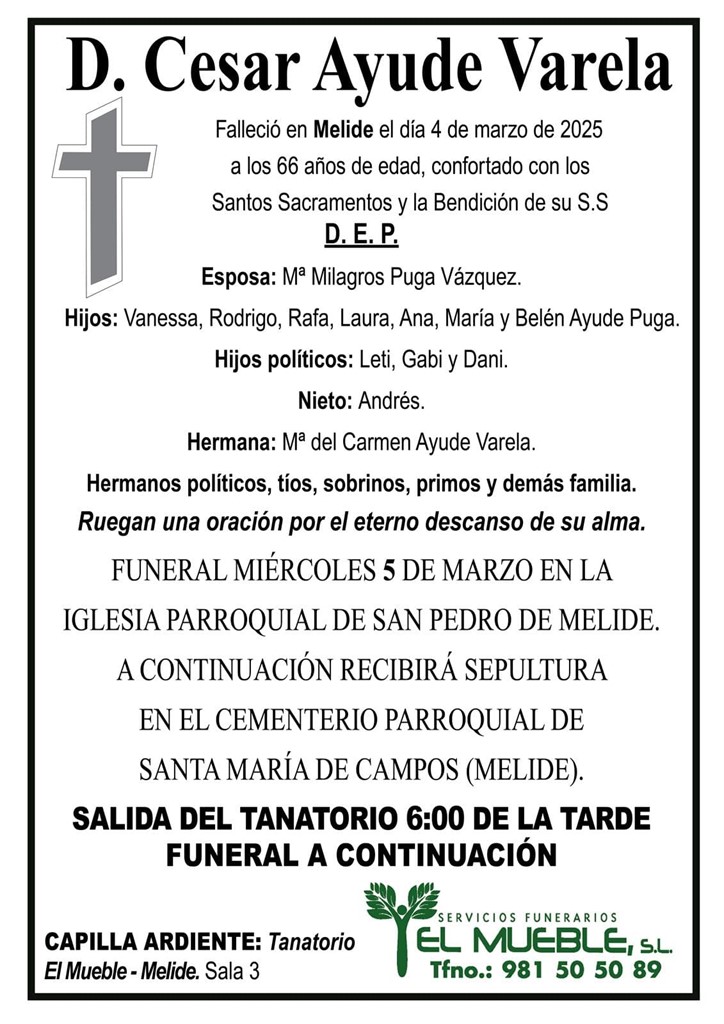 D. Cesar Ayude Varela.
