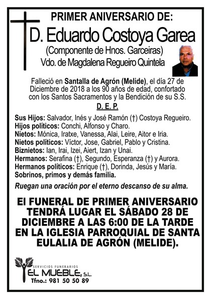 D. EDUARDO COSTOYA GAREA.