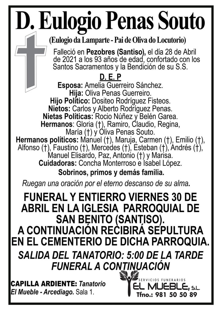 D. EULOGIO PENAS SOUTO.