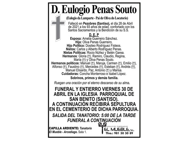 D. EULOGIO PENAS SOUTO.