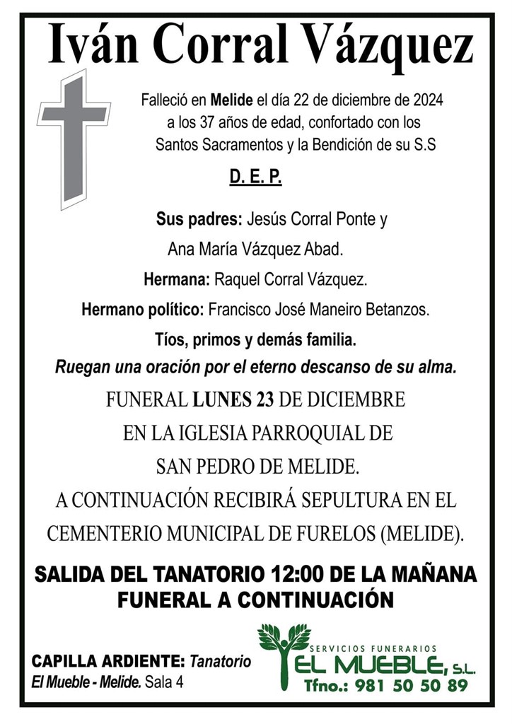 D. IVÁN CORRAL VÁZQUEZ