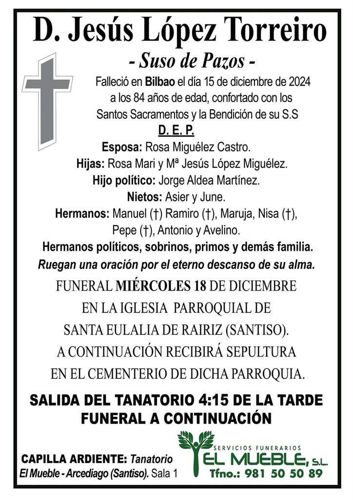 D. Jesús López Torreiro.
