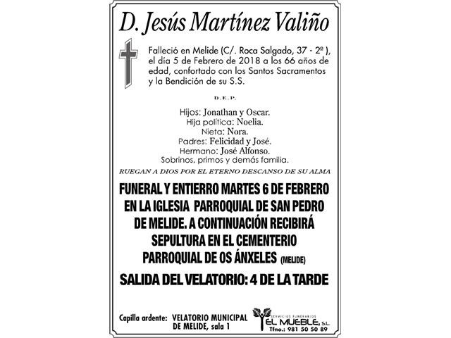 D.JESÚS MARTÍNEZ VALIÑO