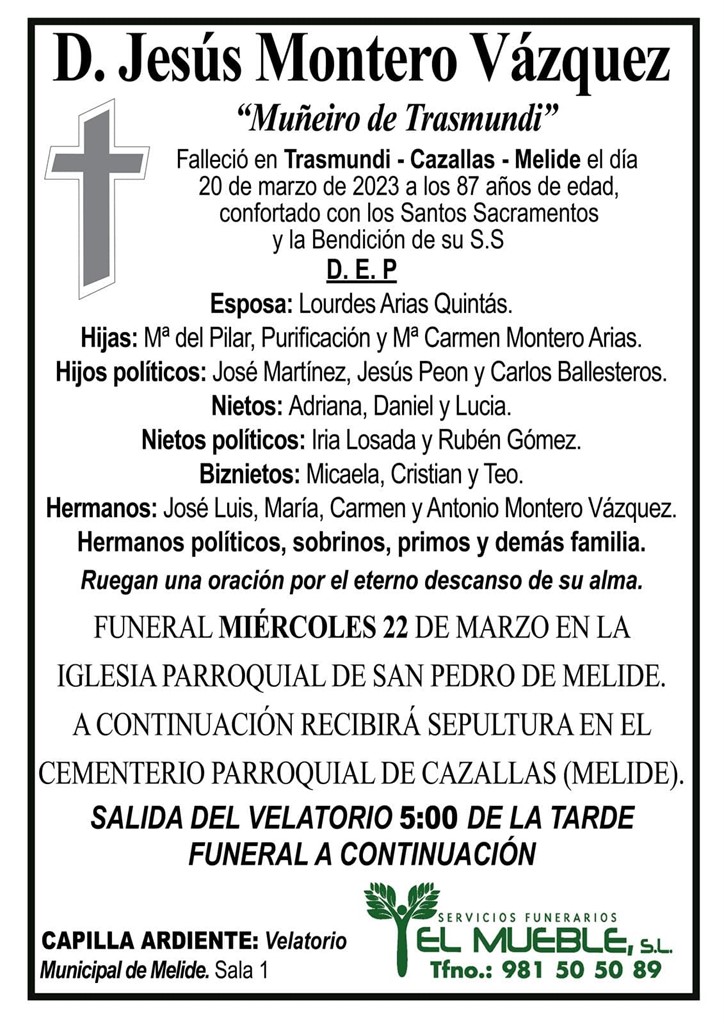 D. JESÚS MONTERO VÁZQUEZ.