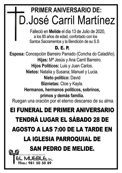 D. JOSÉ CARRIL MARTÍNEZ.