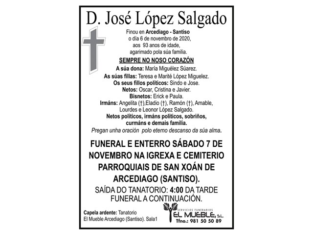 D. JOSÉ LÓPEZ SALGADO.