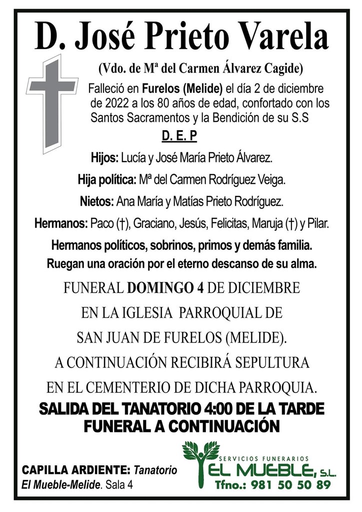 D. JOSÉ PRIETO VARELA.