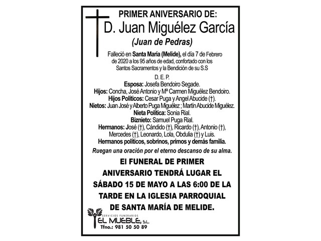 D. JUAN MIGUELEZ GARCÍA.