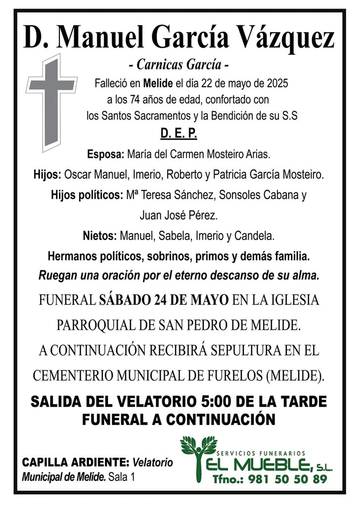 Foto principal D. Manuel García Vázquez.
