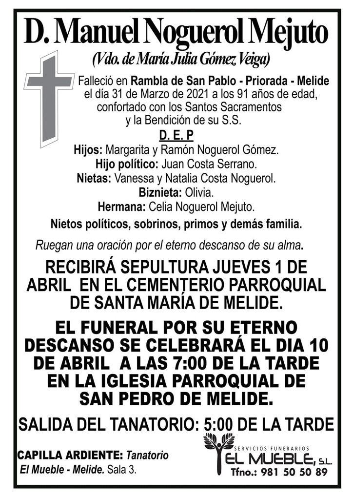 D. MANUEL NOGUEROL MEJUTO.