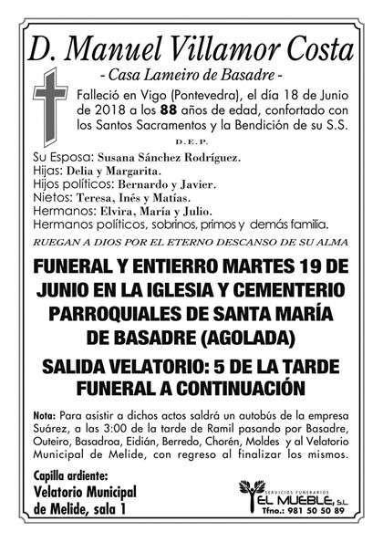 D.MANUEL VILLAMOR COSTA
