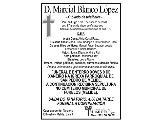 D. MARCIAL BLANCO LÓPEZ.