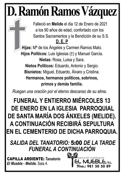 D. RAMÓN RAMOS VÁZQUEZ.