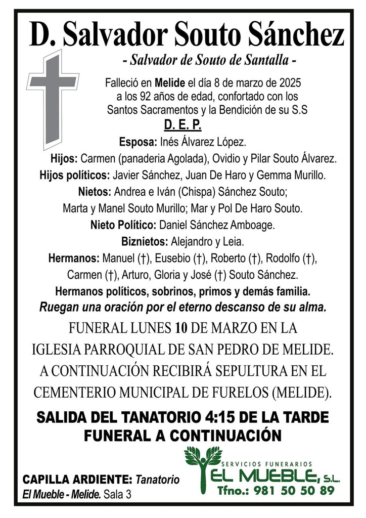 D. SALVADOR SOUTO SÁNCHEZ.