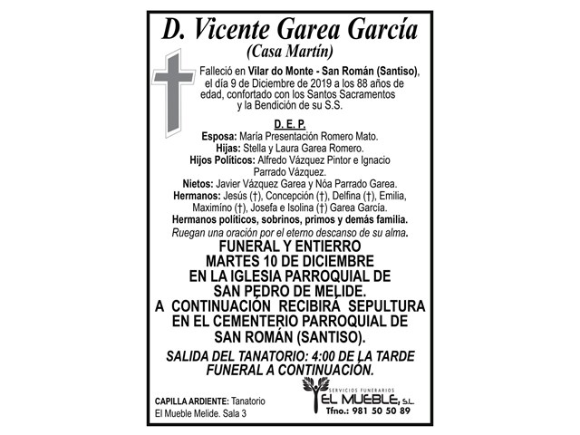 D. VICENTE GAREA GARCÍA.
