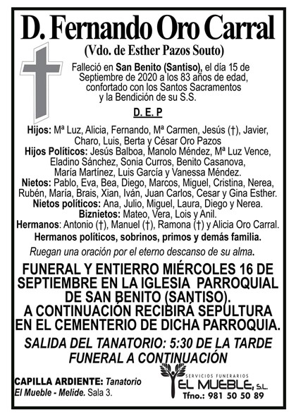 FERNANDO ORO CARRAL