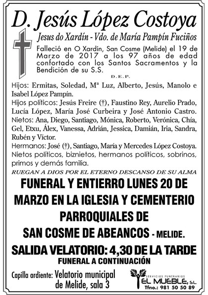     JESUS LOPEZ COSTOYA