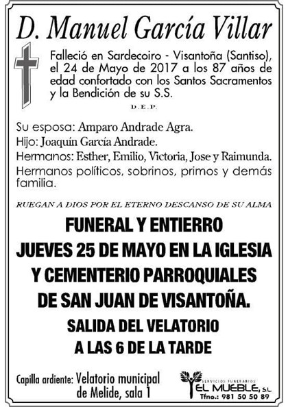 Manuel Garcia Villar