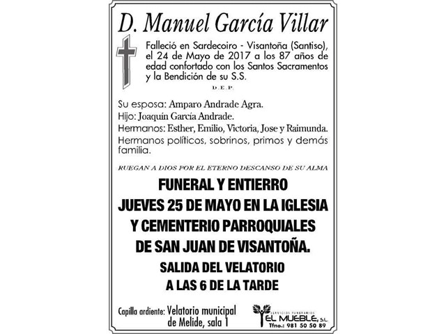 Manuel Garcia Villar