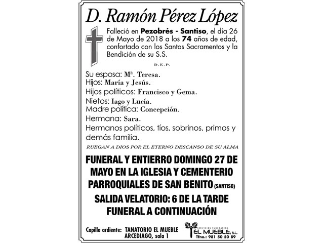 Ramon Perez Lopez